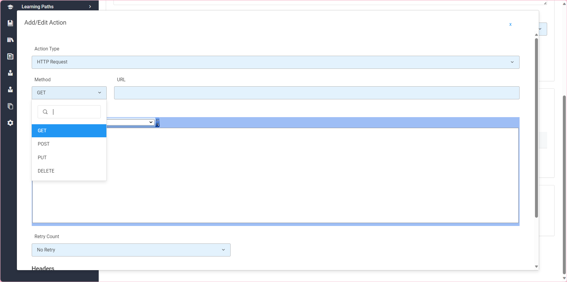 Screenshot of Trigger Methods