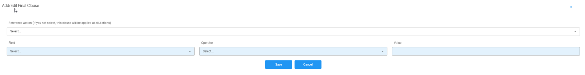 Screenshot of Final Criteria