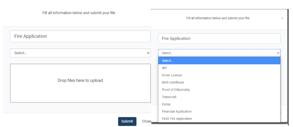 Screenshot Learner Dashboard- External Files- Add new file