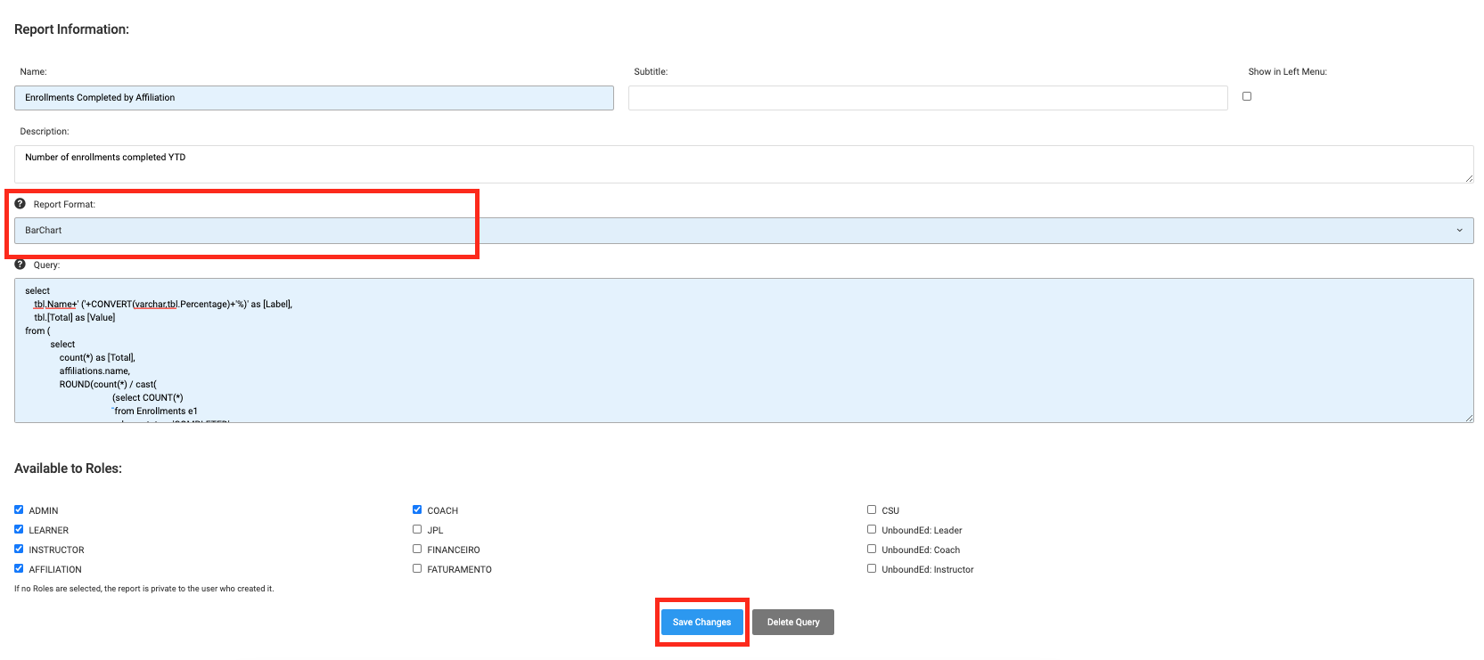 Screenshot of Adding Visulaization